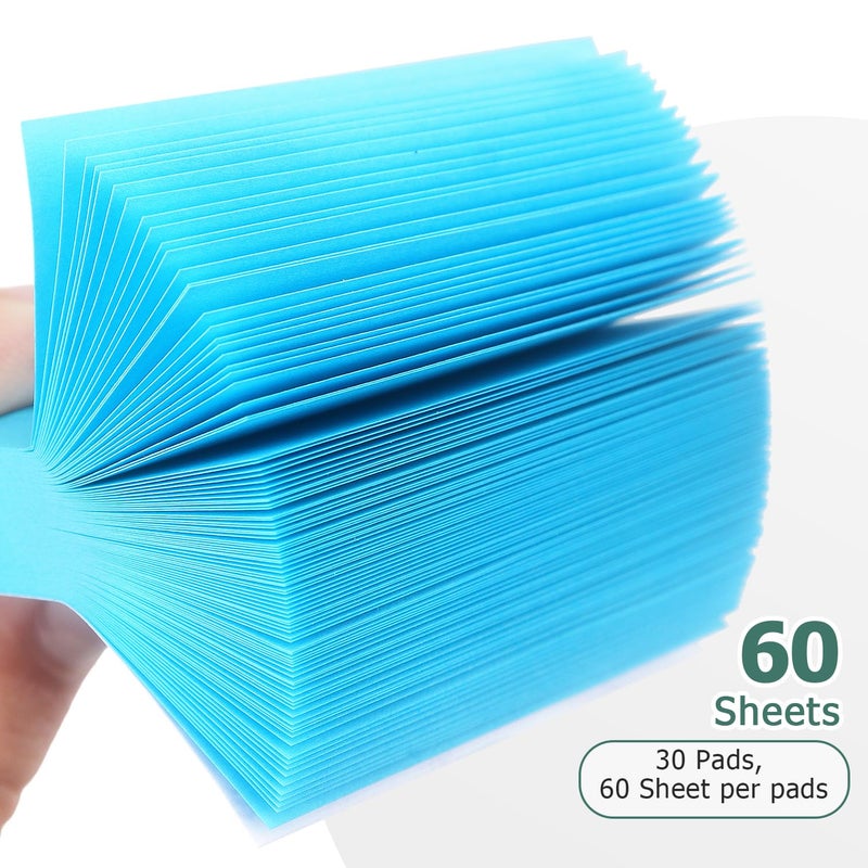 Eastern Wolf 30 Pads Sticky Notes 1.5x2 Self-Stick Notes 10 Bright Multi Colors Sticky Notes 60 Sheet/Pad - Image 4